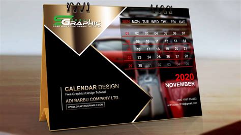 Professional Calendar Design Photoshop Tutorial Luxury Calendar