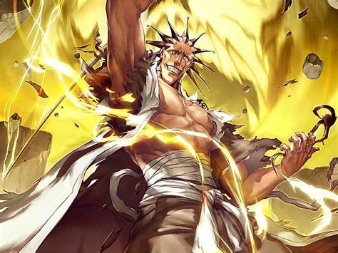 Hd Wallpaper Bleach Kenpachi Zaraki Wallpaper Flare