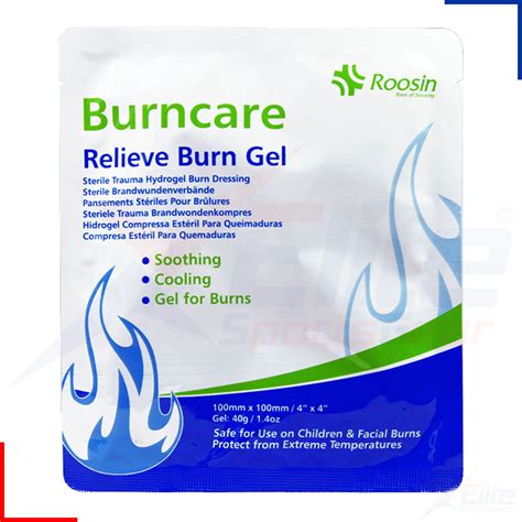 Burncare Hydrogel Burn Relief Gel Dressing Scalds Care First Aid