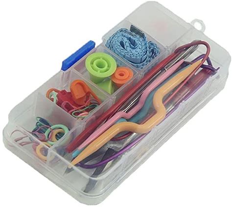 Learn to knit will help you learn the basic stitches and how to read a pattern, as well as some simple techniques such as casting on and binding off, and increasing and decreasing. Amazon.com: Dxhycc New Basic Knitting Tools Accessories ...
