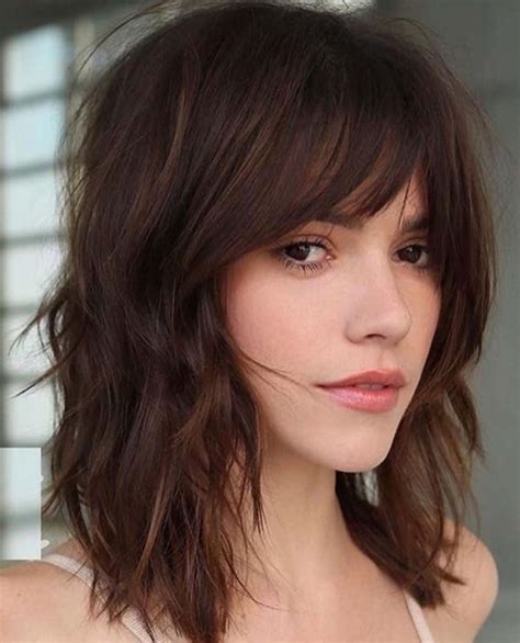 Curtain bangs have made their way onto the list of hair trends to love this year and we're excited to see the wispy bang hairstyle take over our social feeds once again. 20+ Latest Curtain Bangs Short Haircut Inspo to Follow