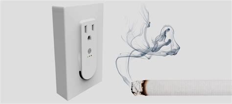 A cigarette smoke alarm also goes off is someone. AirGuard smoke detector keeps check on smokers - HomeCrux