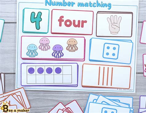 Counting Practice Numbers 1 10 Printable For Busy Book Etsy Uk