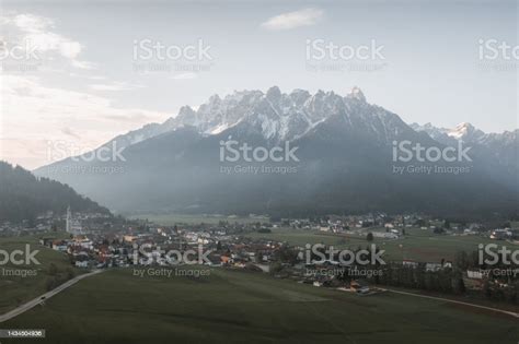 Dobbiaco Toblach Dolomites Italian Alps Italy Stock Photo Download