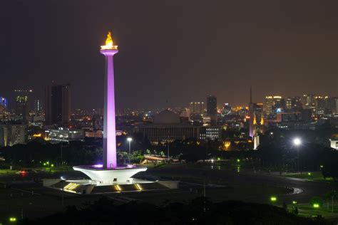 Monas—independence Monument In Jakarta Indonesia
