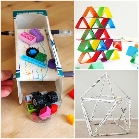 30 Awesome Stem Challenges For Kids With Inexpensive Or Recycled