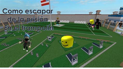 Todo el material de juegos de patio a tu alcance. ¡COMO ESCAPAR EN EL TRAMPOLÍN DEL PATIO DE LA PRISIÓN ...