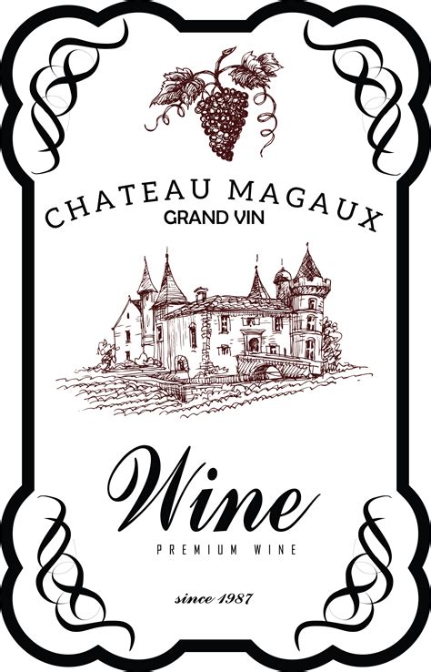 Wine Label Png png image