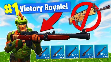 The hunting rifle's a weapon that straddles the boundaries between a sniper and an assault rifle, and we can already tell that it's going to be a hit with the fortnite crowd. HUNTING RIFLE ONLY CHALLENGE In Fortnite Battle Royale ...