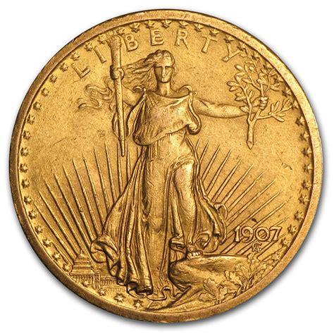 Buy 1907 20 Saint Gaudens Gold Double Eagle Cleaned Apmex