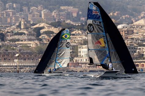 Frustrating Day At Genoa World Cup Series Live Sail Die