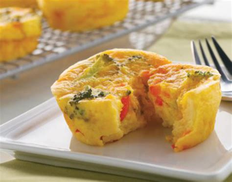 Crustless Broccoli And Cheddar Mini Quiches Very Best Baking