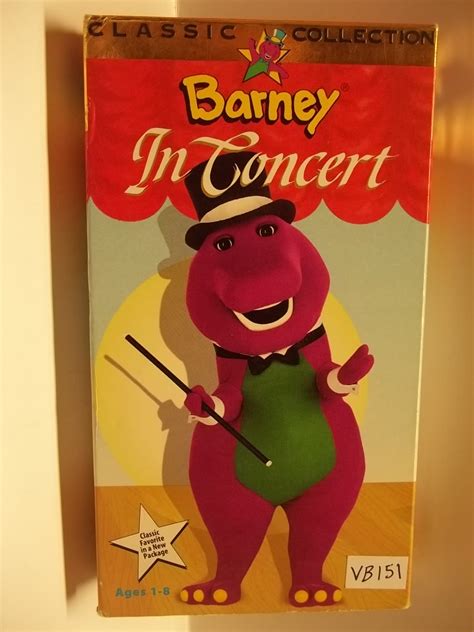 Barney In Concert Vhs