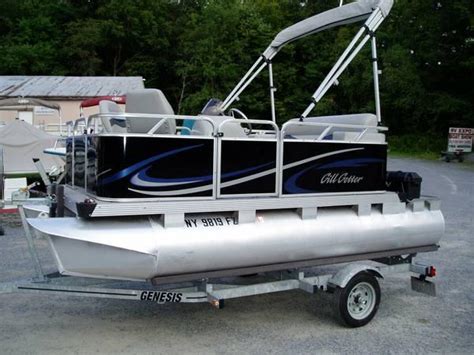 Compact Electric Pontoon Boat For Sale In Rexford New York