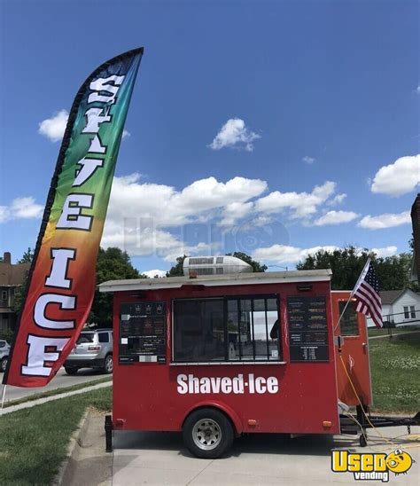 2000 Sno Pro Shaved Ice Concession Trailer Mobile Snowball Vending