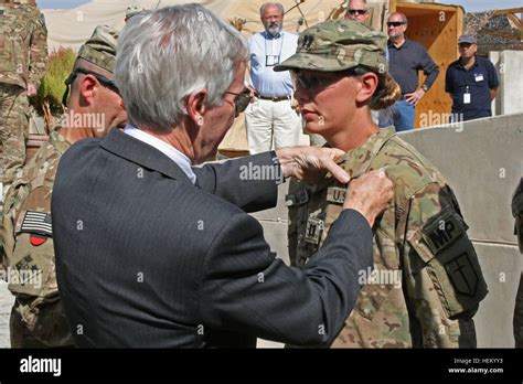 KANDAHAR Afghanistan Ambassador Ryan Crocker U S Ambassador To