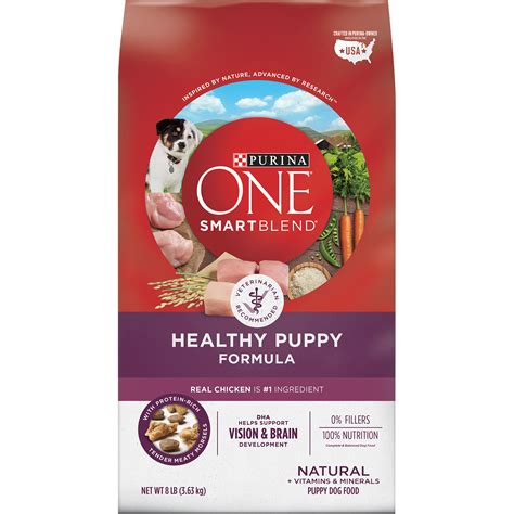 Purina One Natural Dry Puppy Food Smartblend Healthy Puppy Formula 8