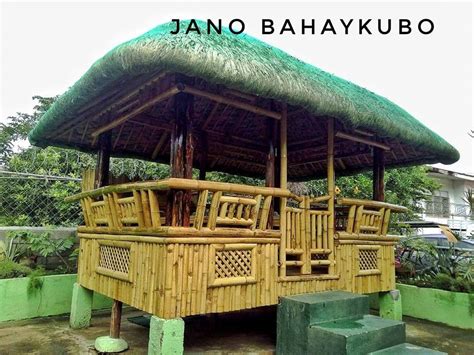 Bahay Kubo Bamboo Architecture Bamboo Construction Bamboo House