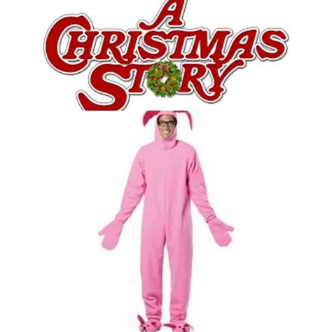 Pink Bunny Suit From The Classic Christmas Movie A Christmas Story