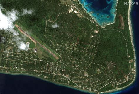 Maxar Releases Satellite Imagery Vanuatu Before After Cyclone Harold