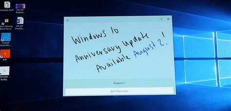 Windows 10 Anniversary Update Is Coming On August 2 Its A Gadget