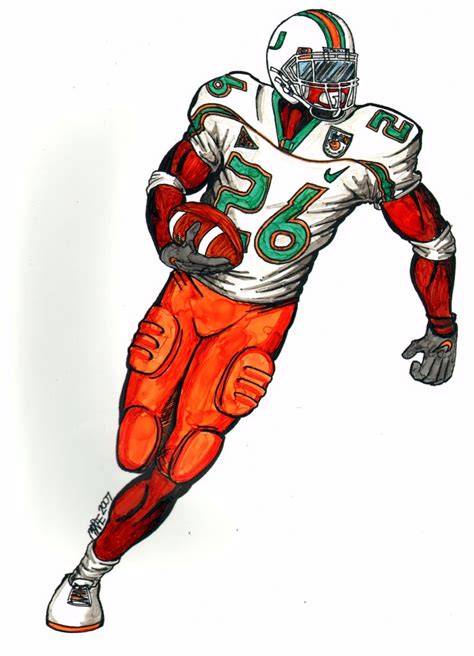 Football Player Drawing Images Find And Download Free Graphic Resources