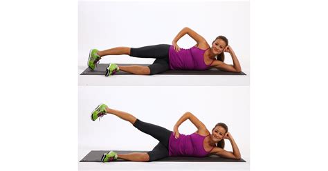 Side Lying Leg Lift Inner And Outer Thigh Exercises Popsugar Fitness Photo 6