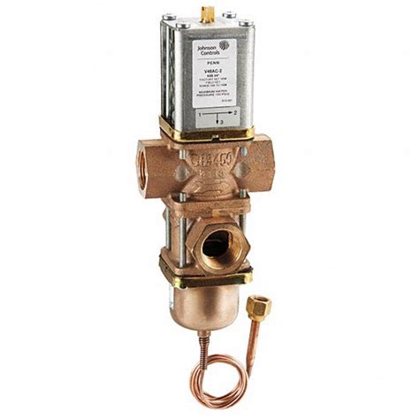 Johnson Controls Npt 34 Connection Size In Water Regulating