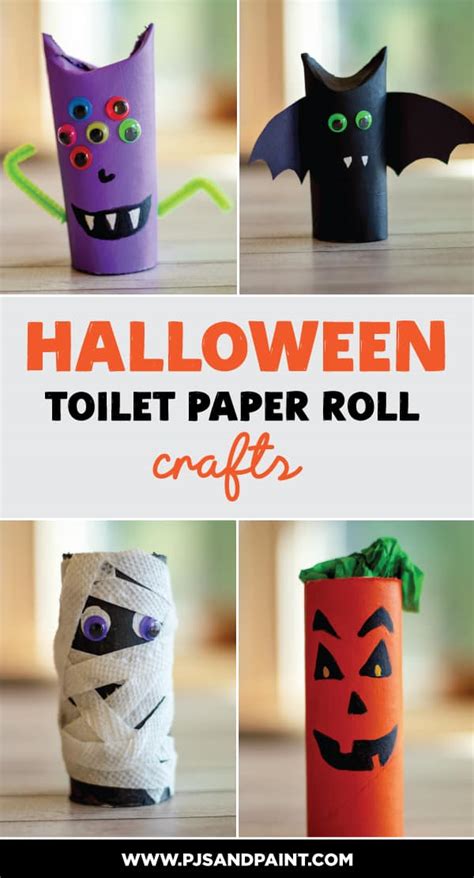 4 Fun Halloween Toilet Paper Roll Crafts Easy Crafts For