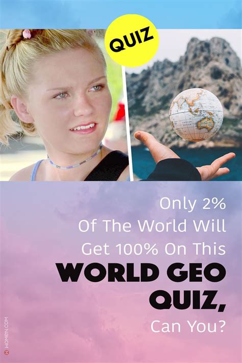 Quiz Only 2 Of The World Will Get 100 On This World Geo Quiz Can