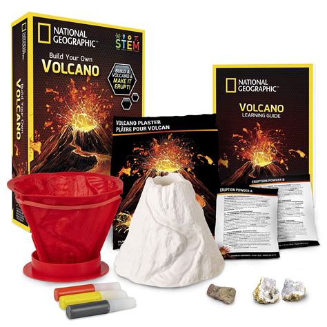 National Geographic Volcano Science Kit Build An Erupting Volcano