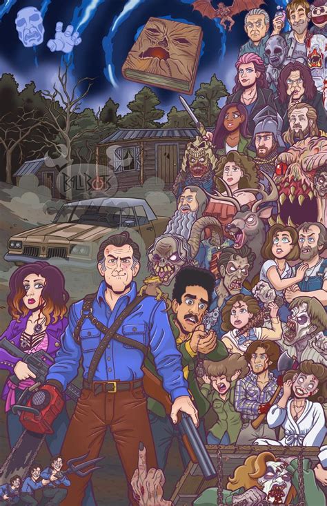 Evil Dead Poster By Ballbots Evil Dead Movies Horror Movie Art