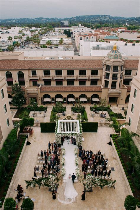 Wedding Maria Eduardo Maybourne Hotel Beverly Hills California John Joseph Wedding