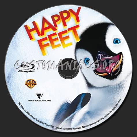 Happy Feet Blu Ray Label Dvd Covers And Labels By Customaniacs Id