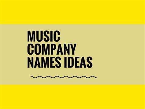 463 Music Production Name Ideas Suggestions And Domain Ideas