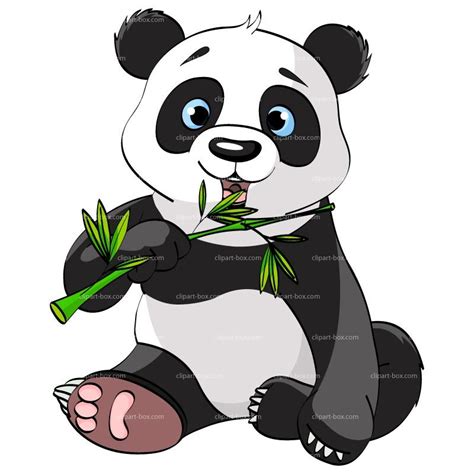 Panda Bear Clipart Clip Art Library Riset