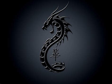 Dark Dragon Black Symbol Dragon Dark Hd Wallpaper Peakpx