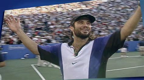 50 Moments That Mattered Unseeded Agassi Wins The Open Official Site