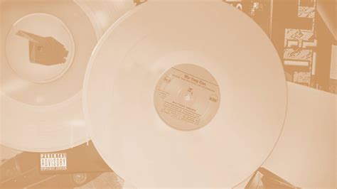 Download Cream Aesthetic Vinyl Records Wallpaper