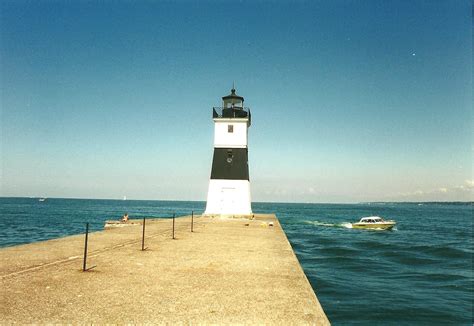 Als Lighthouses Pennsylvania Erie Harbor North Pier Lighthouse