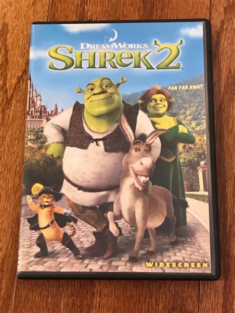 Shrek 2 Dvd 2004 Widescreen Eddie Murphy Mike Myers Cameron D