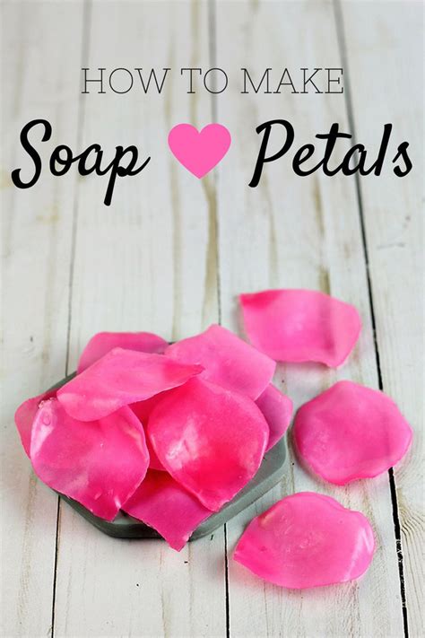 How To Make Soap Petals Everything Pretty Flower Soap Soap Making