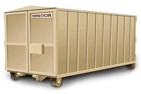 16 X 8 X 8 Roll Off Container Porta Stor