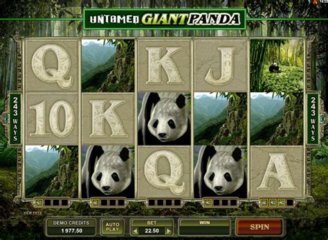 Untamed Giant Panda Online Slot Microgaming Release