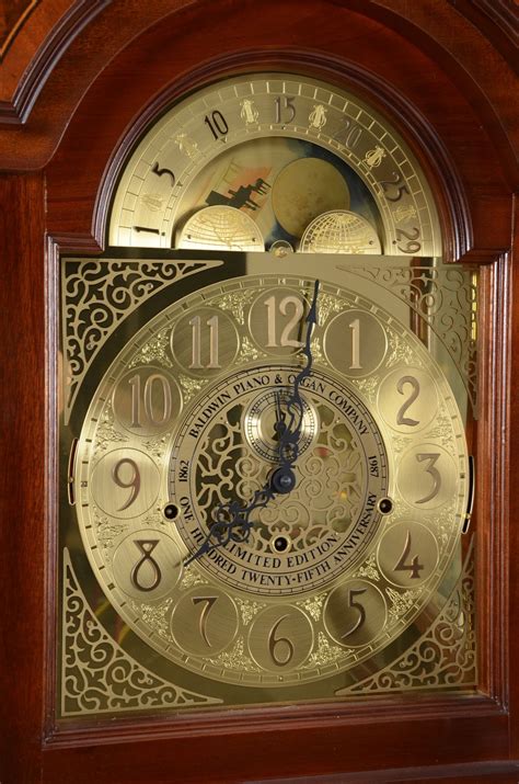 Baldwin 125th Anniversary Commemorative Grandfather Clock Ebth