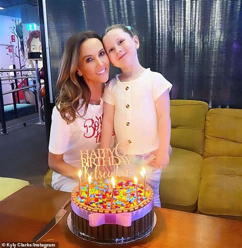 Kyly Clarke Celebrates Daughter Kelsey Lees Sixth Birthday With A