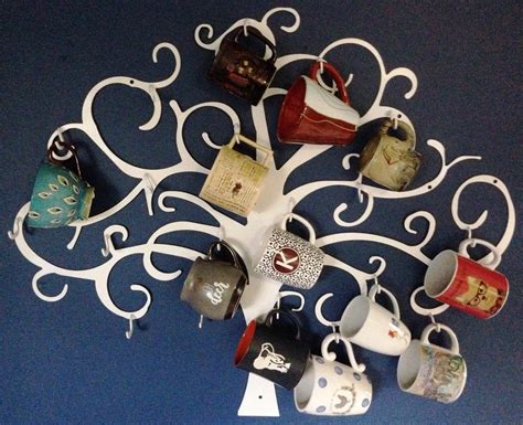 A wide variety of wall mounted coffee mug rack options are available to you, such as classification, use, and feature. Wall Mounted Mug Tree - Meritt Products, LLC | Mug tree ...