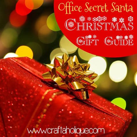 Office Secret Santa T Ideas Christmas T Guide Craftaholique
