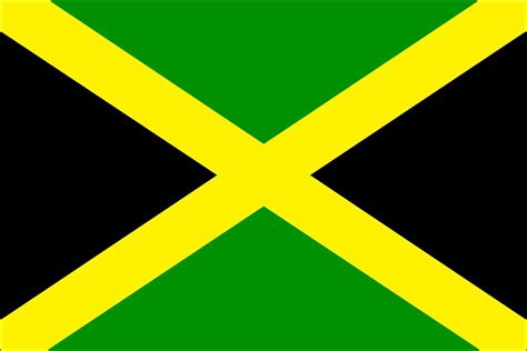 The flag of jamaica was adopted on august 6, 1962. Flag Jamaica | INKWEAR