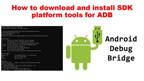 Android Debug Bridge Adb How To Install Adb In Windows